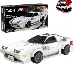 Set de construcție CaDA mașină sport MAZDA RX-7 FC3S Initial D, 282 piese