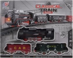 Set de tren cu baterii pentru copii