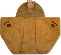 Pătură încălzitoare cu glugă Cămilă de la Cozy Noxxiez