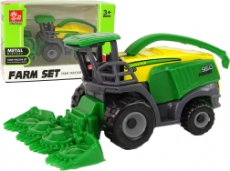 Combine agricol mic verde – jucărie