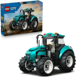 LEGO City tractor pentru copii 6+ cu set de construcție cu 204 piese
