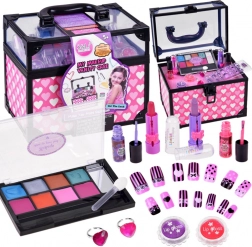 Gentilă geantă cosmetică pentru copii cu machiaj