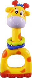 Zornăitoare pentru copii Girafă galbenă Baby Mix