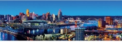 Puzzle panoramic MASTERPIECES Cincinnati, Ohio 1000 piese