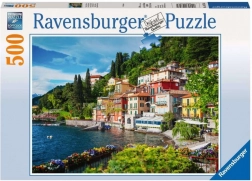 Puzzle 500 piese Lacul Como Italia