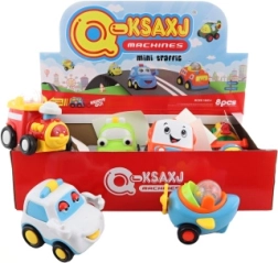 Mijloace de transport pentru bebeluși cu inerție – set 8 buc