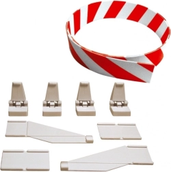 Parapet și suporturi pentru piste auto Carrera Evolution, Digital 132 și Digital 124 – set 3 m