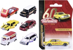 Mașinuță metalică aniversară Majorette 1:64 – 60 de ani, modele mixte