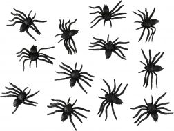 Decoratiune de Halloween cu păianjeni înspăimântători