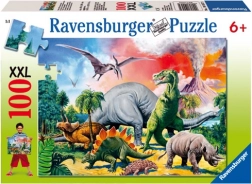 Puzzle Ravensburger Printre dinozauri