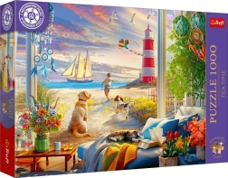 Puzzle TREFL Premium Plus Adiere de vară 1000 piese