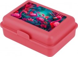 Cutie pentru gustare cu flamingo