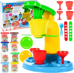 Gelaterie din plastilină cu 6 pahare