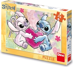 puzzle stitch: poveste de dragoste 24 piese