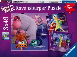 Puzzle RAVENSBURGER Întors pe dos 2, 3×49 piese