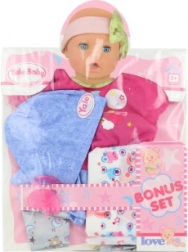 Haine pentru păpușă de 45 cm cu scutec