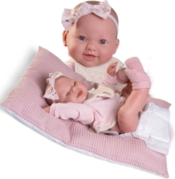 Păpușă realistă bebeluș cu corp din vinil moale