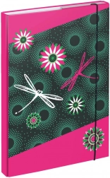 Dosare pentru caiete școlare A4 Flori