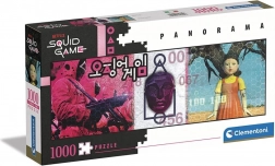 Puzzle panoramic CLEMENTONI Netflix Squid Game 1000 piese