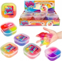 Slime curcubeu în cutie