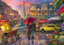 Puzzle Paris în ploaie 500 piese
