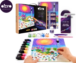 Okto pictură cu pastă Park Güell – Barcelona 30 × 40 cm