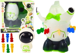 Joc de îndemânare Cosmonaut săltăreț cu rachetă