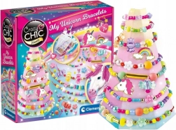 CLEMENTONI Crazy Chic bijuterii: brățări cu unicorni