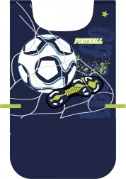 Poncho-șorț de protecție pentru copii, motiv fotbal