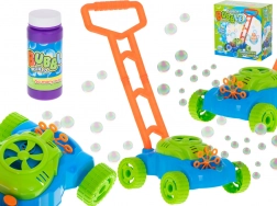 Generator de baloane de săpun sub formă de mașină de tuns iarba