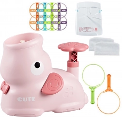 Woopie joc de îndemânare prinde frisbee – catapult lansator pentru copii cu disc