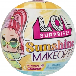 Păpușă L.O.L. Surprise Sunshine Makeover cu schimbare de culoare la UV