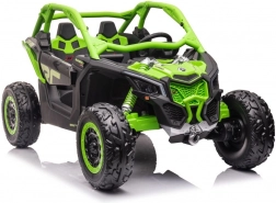 Mașină electrică pentru copii buggy Can-Am RS 4x4 verde