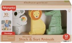Fisher-Price animale din lemn – puzzle și sortator