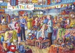 Puzzle Aproape nou 1000 de piese de la compania Gibsons