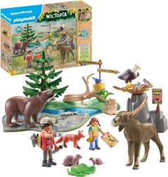 Playmobil Wiltopia – animale din America de Nord, set de construcție cu 54 de piese