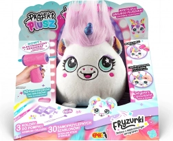 Set creativ cu aerograf electronic – prințesă și unicorn de pluș