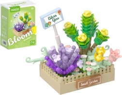 Mini kit de construcție KOCO cu suculente nr. 4, 232 de piese