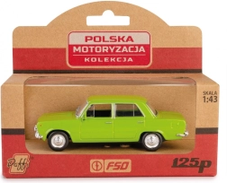 Model auto PRL Fiat 125p verde