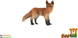 Figurină vulpe roșie Zooted, 9 cm