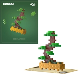 Plus-Plus flori bonsai verde set de construcție
