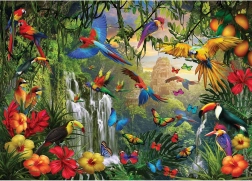 Eurographics puzzle Paradisul păsărilor tropicale XL