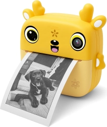 Aparat foto digital pentru copii cu imprimare termică instantanee snapi