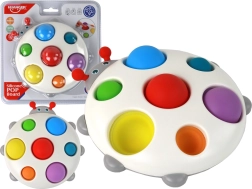 Tablă senzorială din silicon Buburuza Pop It