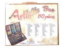Geantă de pictor din lemn, 150 piese