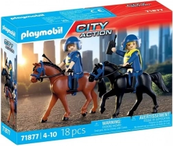 Playmobil patrulă călare de poliție Action Heroes