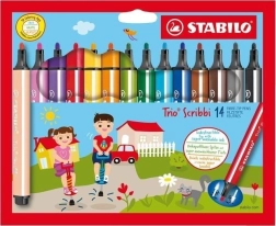 STABILO Trio Scribbi set de carioci pentru copii