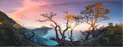 Puzzle panoramic RAVENSBURGER Lacul Sulfuros pe muntele Ijen, Java