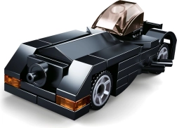 Sluban construcție mașină neagră