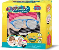 Autocolante din spumă pentru baie – fețe amuzante